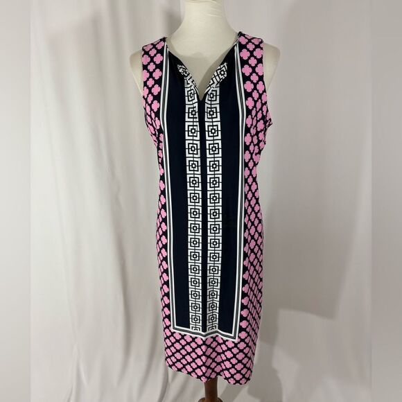 Charter Club Sleeveless Colorful Print Dress - Picture 1 of 4